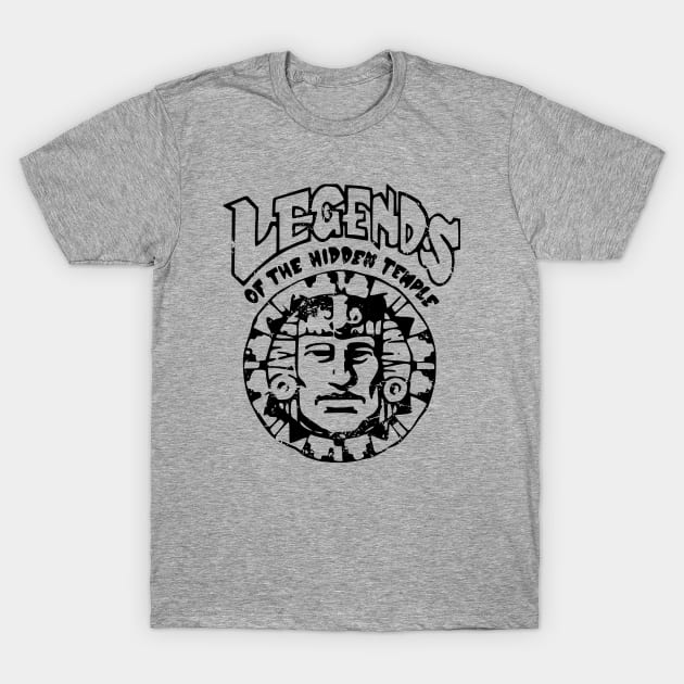 Legends Of The Hidden Temple T-Shirt by Pikan The Wood Art